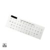 برچسب کیبورد فارسی ساده – لیبل حروف با فونت مشکی واضح | Simple Persian Keyboard Stickers – Black Font Letter Labels Clear
