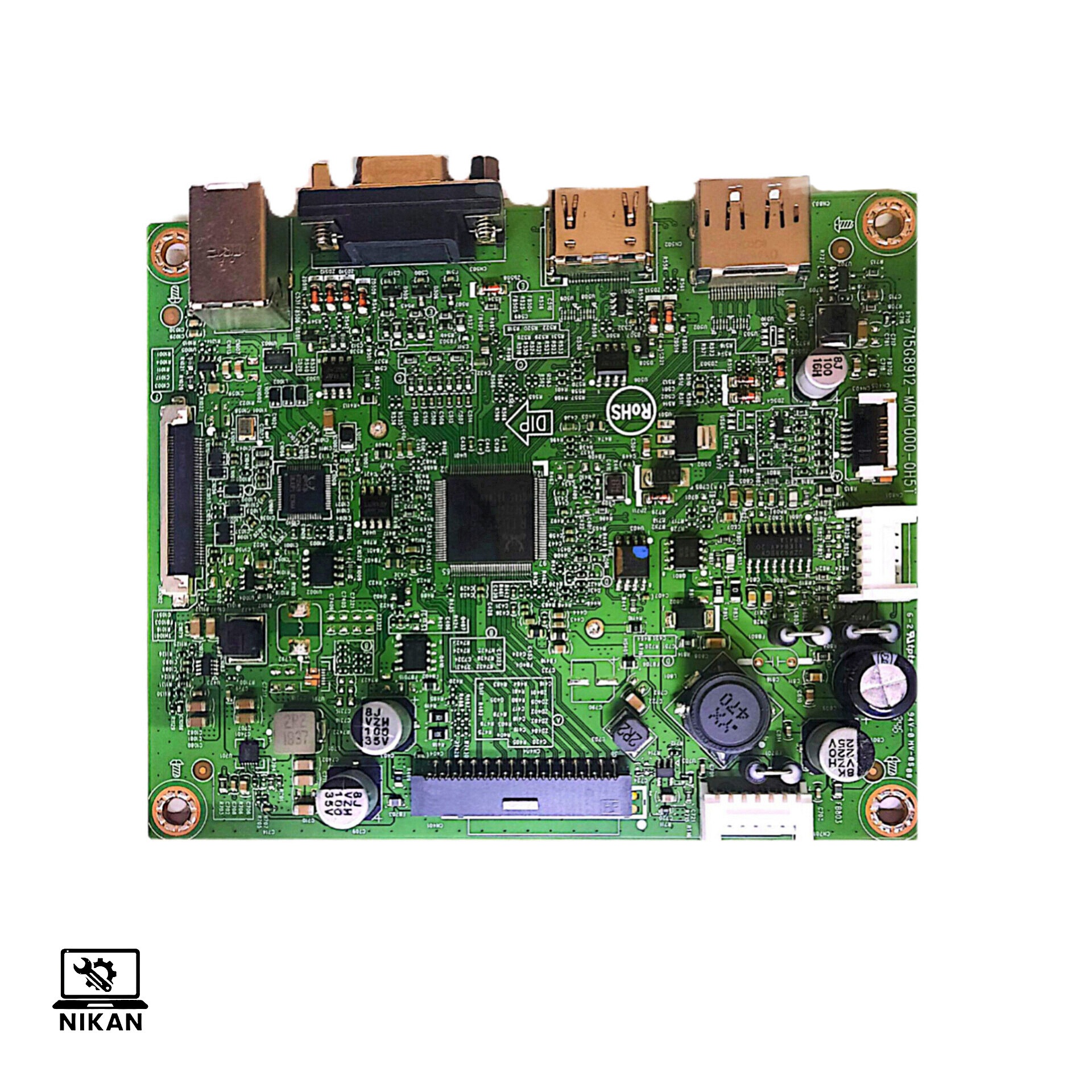 InShot_20260130_032842094 Main board مانیتور HP E243 با پارت نامبر715G8912-M01-000-0H5T - Image 1