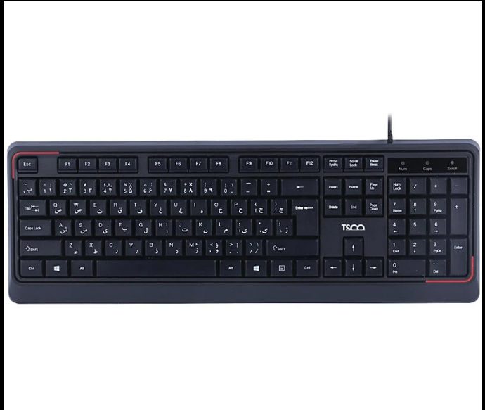 Screenshot (1286) TSCO keyboard model TK 8082 | کیبورد تسکو مدل TK 8082 با سیم - Image 1