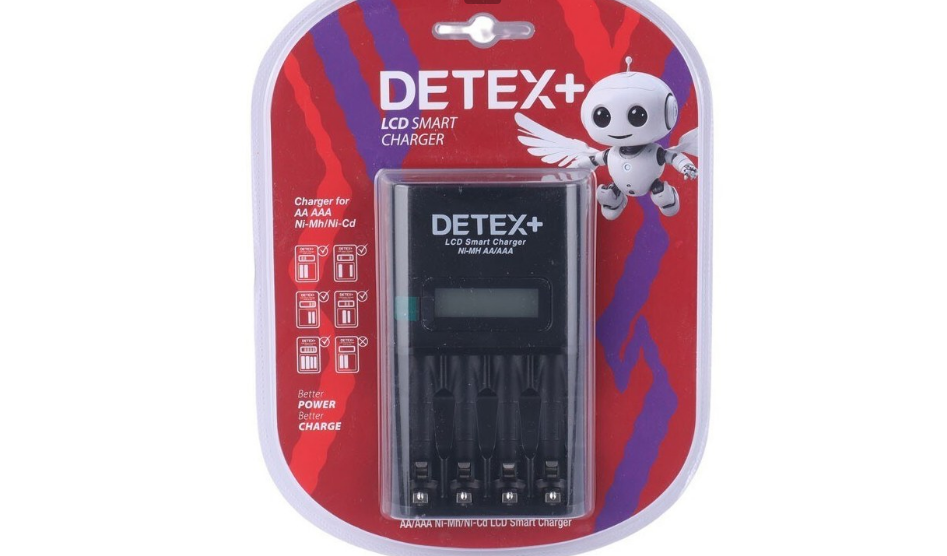 Screenshot (1367) DETEX C04 LCD Smart Battery Charger with 4 Rechargeable Batteries|شارژر باتری هوشمند DETEX مدل C04 LCD به همراه ۴ عدد باتری - Image 1