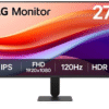 LG 27U411A-B 27-Inch FHD IPS 120Hz Monitor | مانیتور ال جی ۲۷U411A-B سایز ۲۷ اینچ FHD IPS ۱۲۰ هرتز