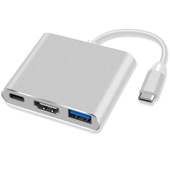 1QzGkdWTohupOHRJ | تبدیل Type-C به HDMI و USB 3.0 - Image 1