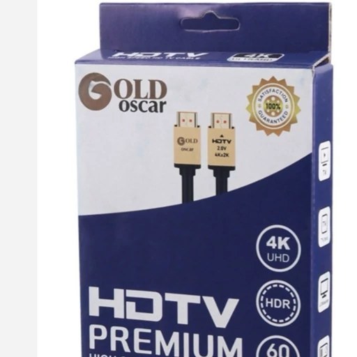 LUWBjC6998Nl4gvm Gold Oscar HDMI Cable 1.5M | کابل hdmi 1.5m برند gold oscar - Image 1